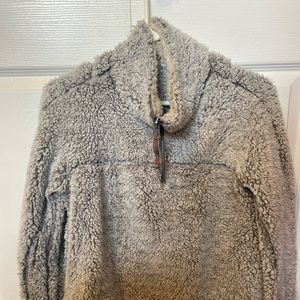 Cozy half zip sweater purchased from winners, never worn.